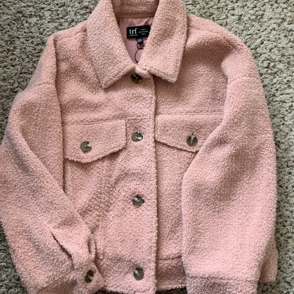 Zara teddy jacket